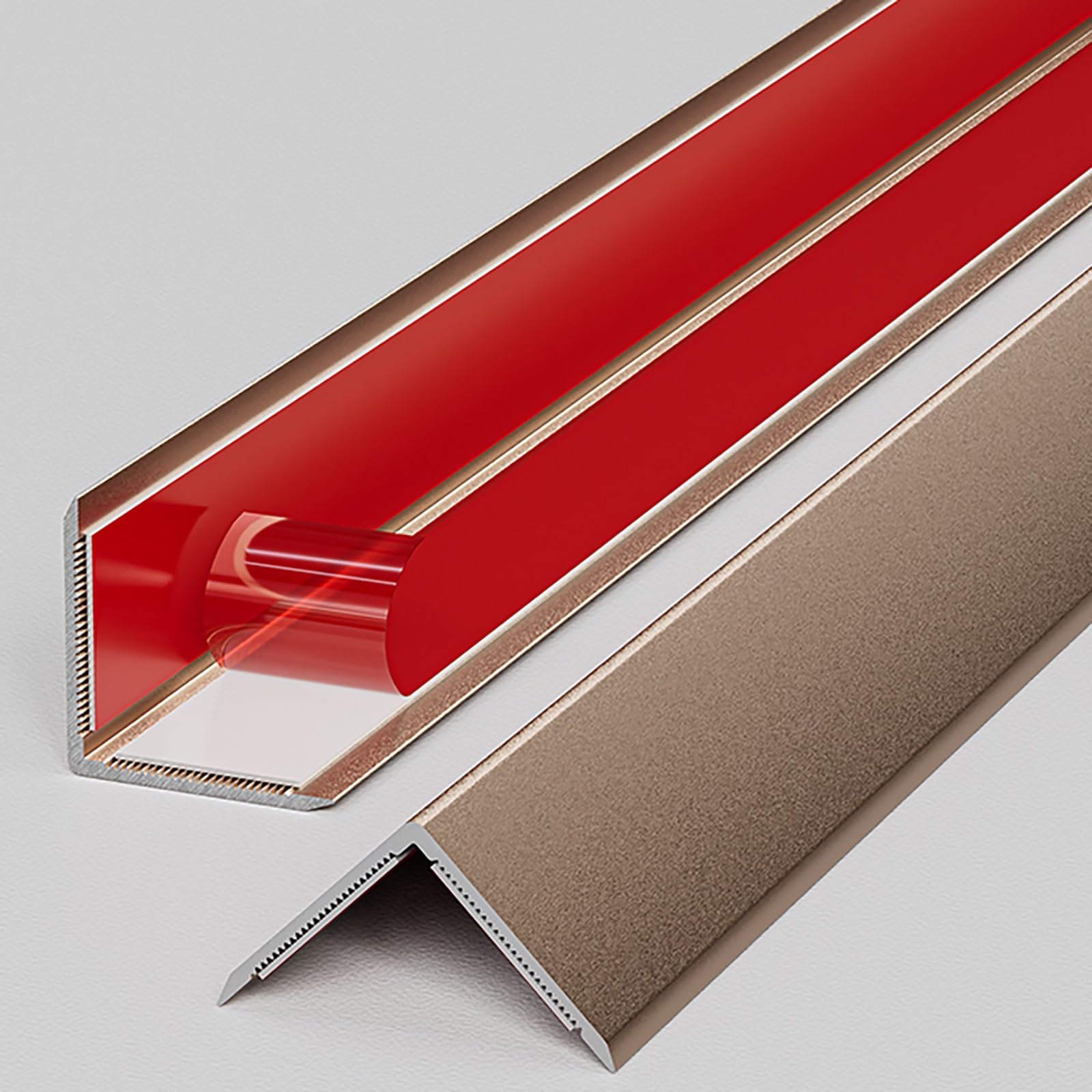 Door Floor Threshold Transition Strip, Multicolor Edging Transition Corner Threshold Strips for Tile Wood Laminate