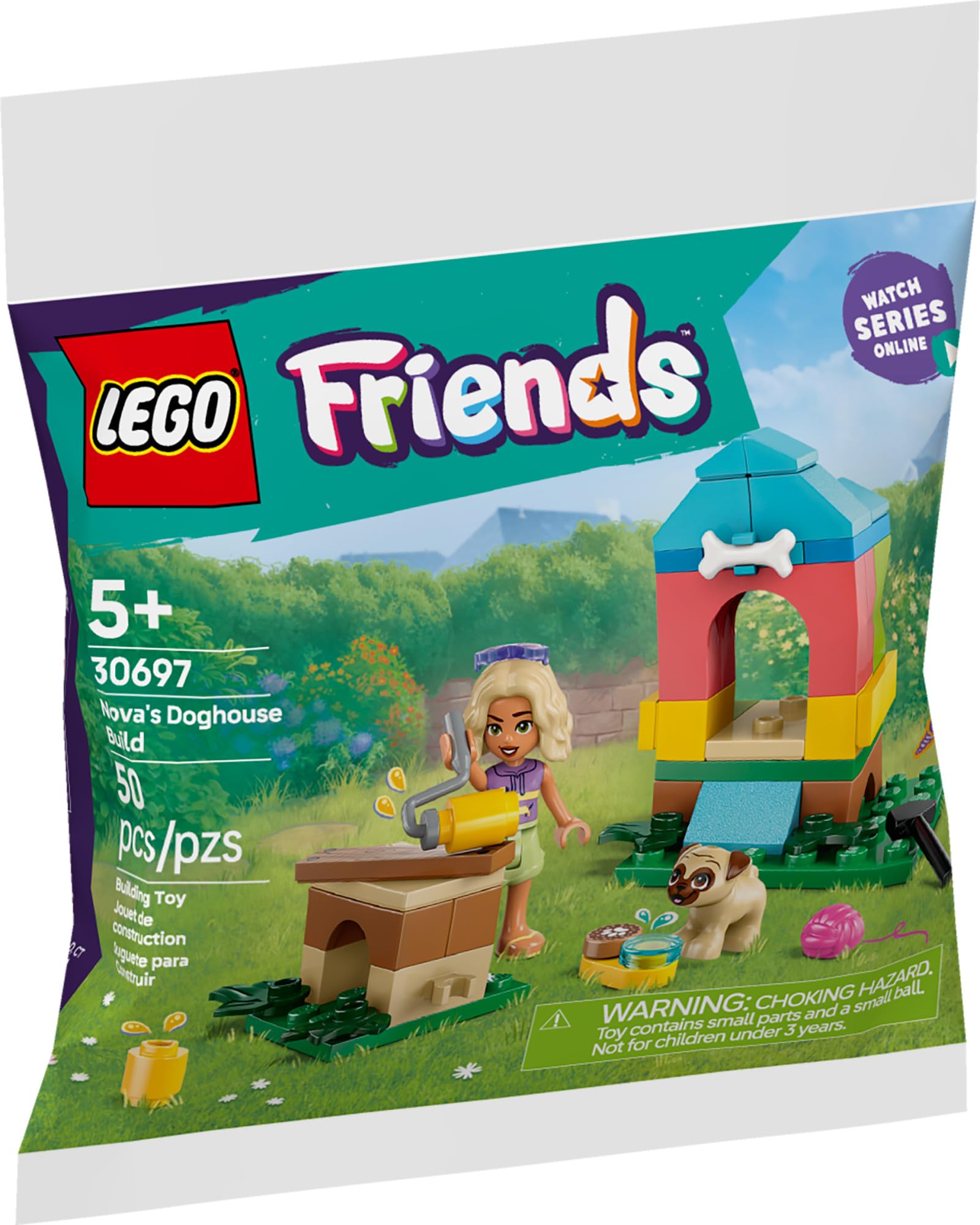 LEGO Friends Novas Doghouse Build 30697