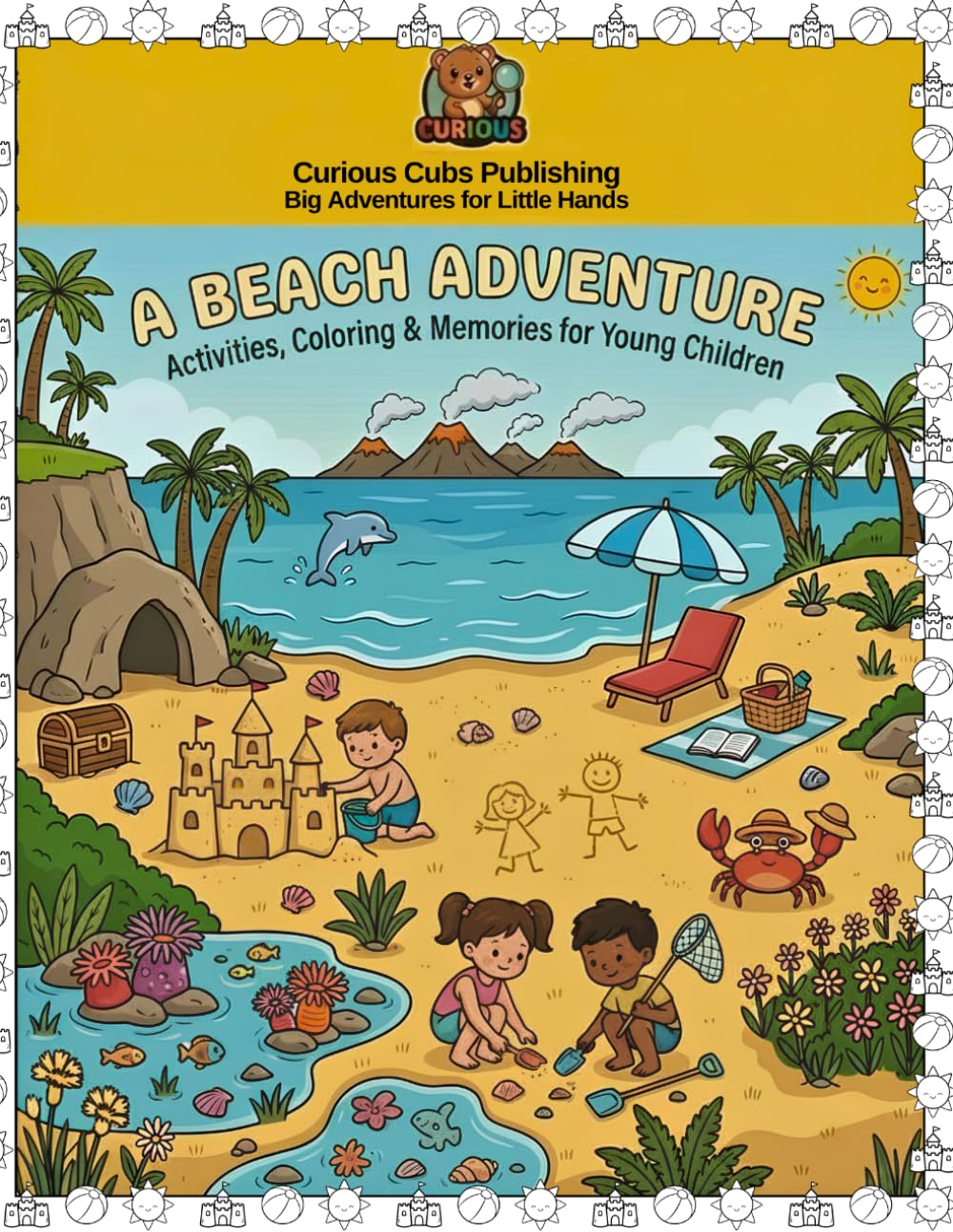 Our Beach Adventure: Coloring, Activities & More