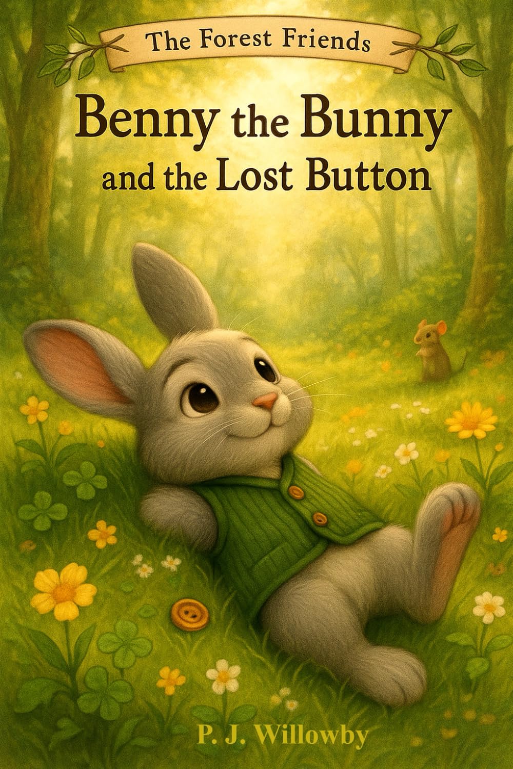 Benny the Bunny and the Lost Button: A Heartwarming Forest Animal Picture Book About Kindness, Friendship, and Helping Others – Perfect for Kids Ages 3-7 (The Forest Friends)