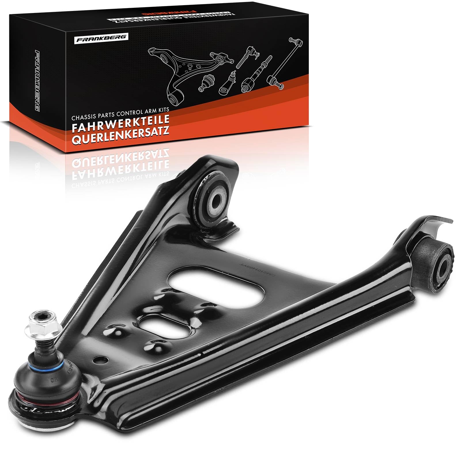 Frankberg Wahacz przedni lewy lub prawy, kompatybilny z Fortwo Cabrio 451 2007-Dzisiaj Fortwo Coupe 451 2007-Dzisiaj Replace # 4513300010