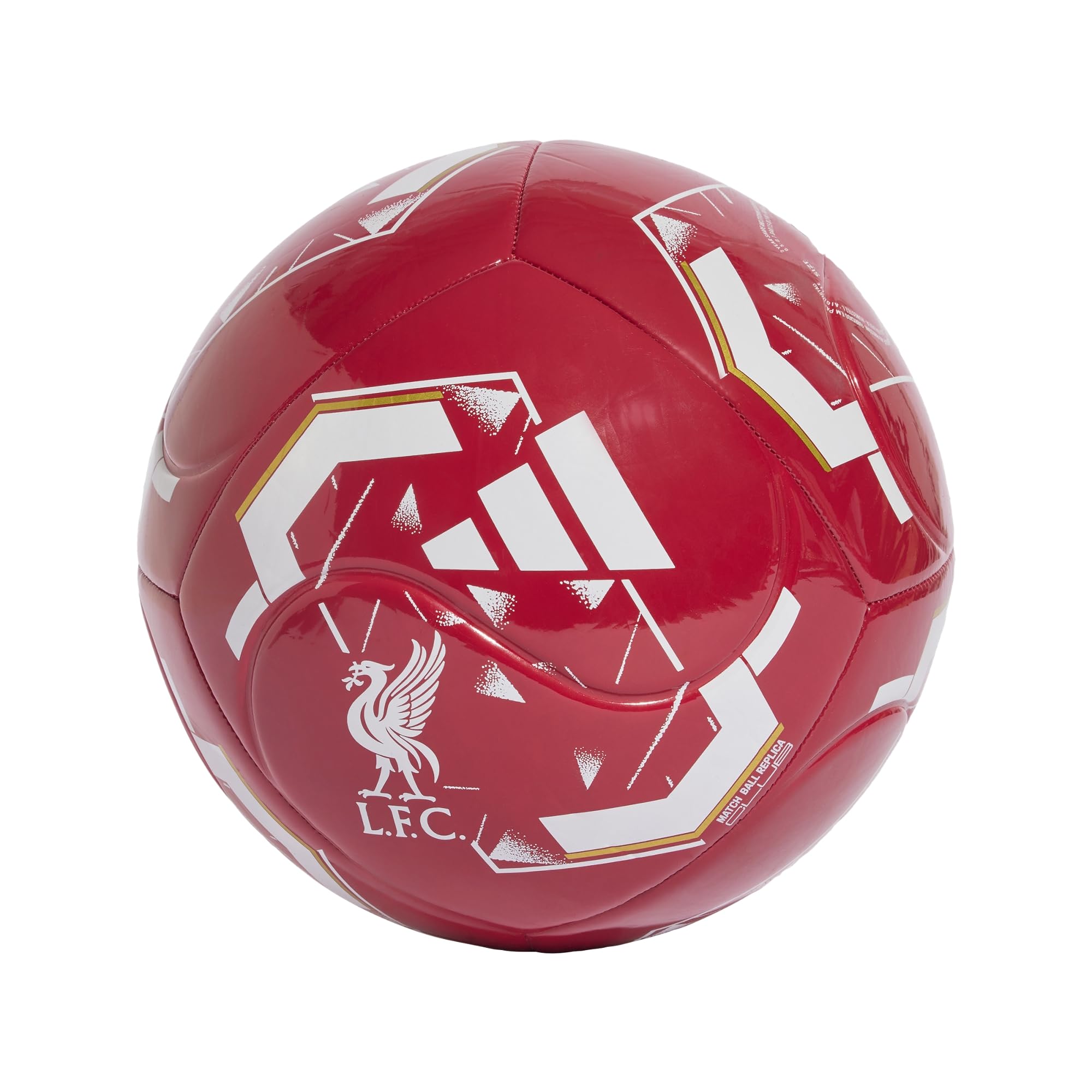adidas Uniseks Liverpool Fc Home Club Recreation Ball, active maroon/white, 5