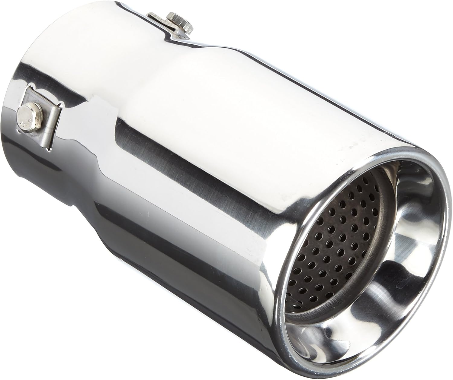 exhaust dummy pipe stainless steel universal round 89 mm