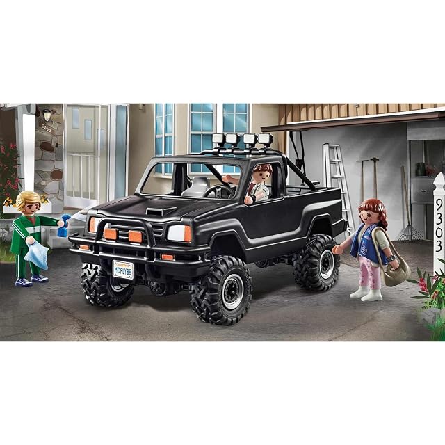 Foto 3 de 7 de PLAYMOBIL 70633 Back to The Future Camioneta Pick up de Marty, Multicolor