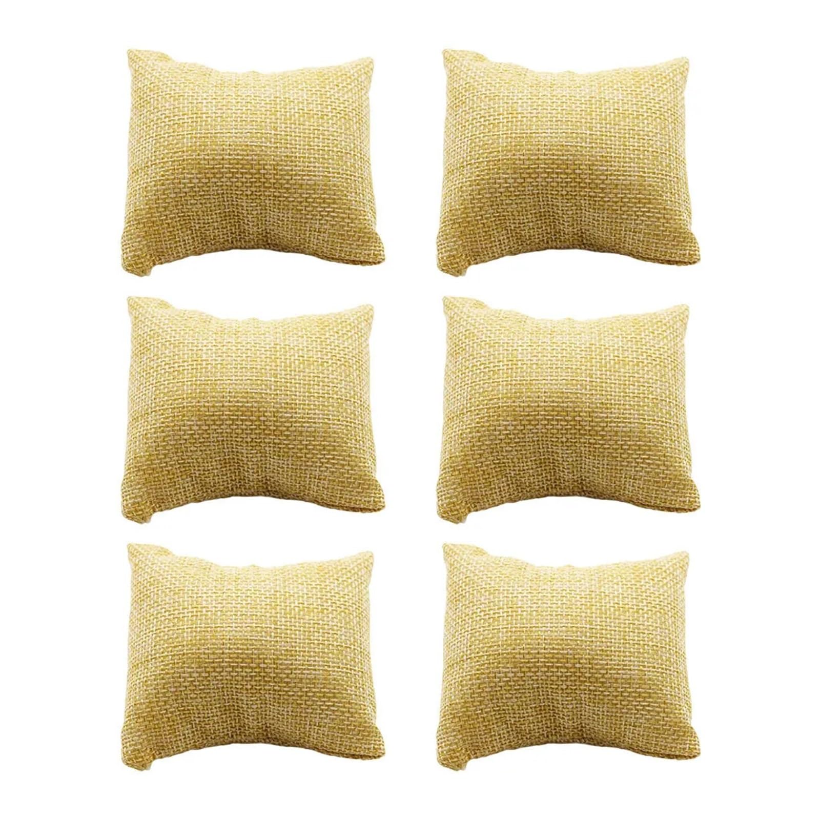 WUYXTO 10Pcs Watch Pillow Display Pillows Soft Jewelry Cushion For Box Bracelet Bangle Holder Showcase Decor For Packaging
