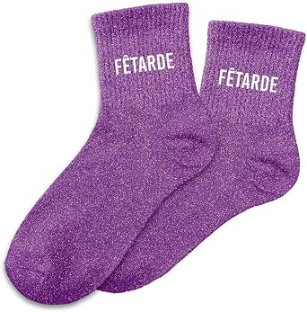 Chaussettes Paillettes Zen – 100% Coton – Confortables Et Décontractées – Taille M – Multicolore