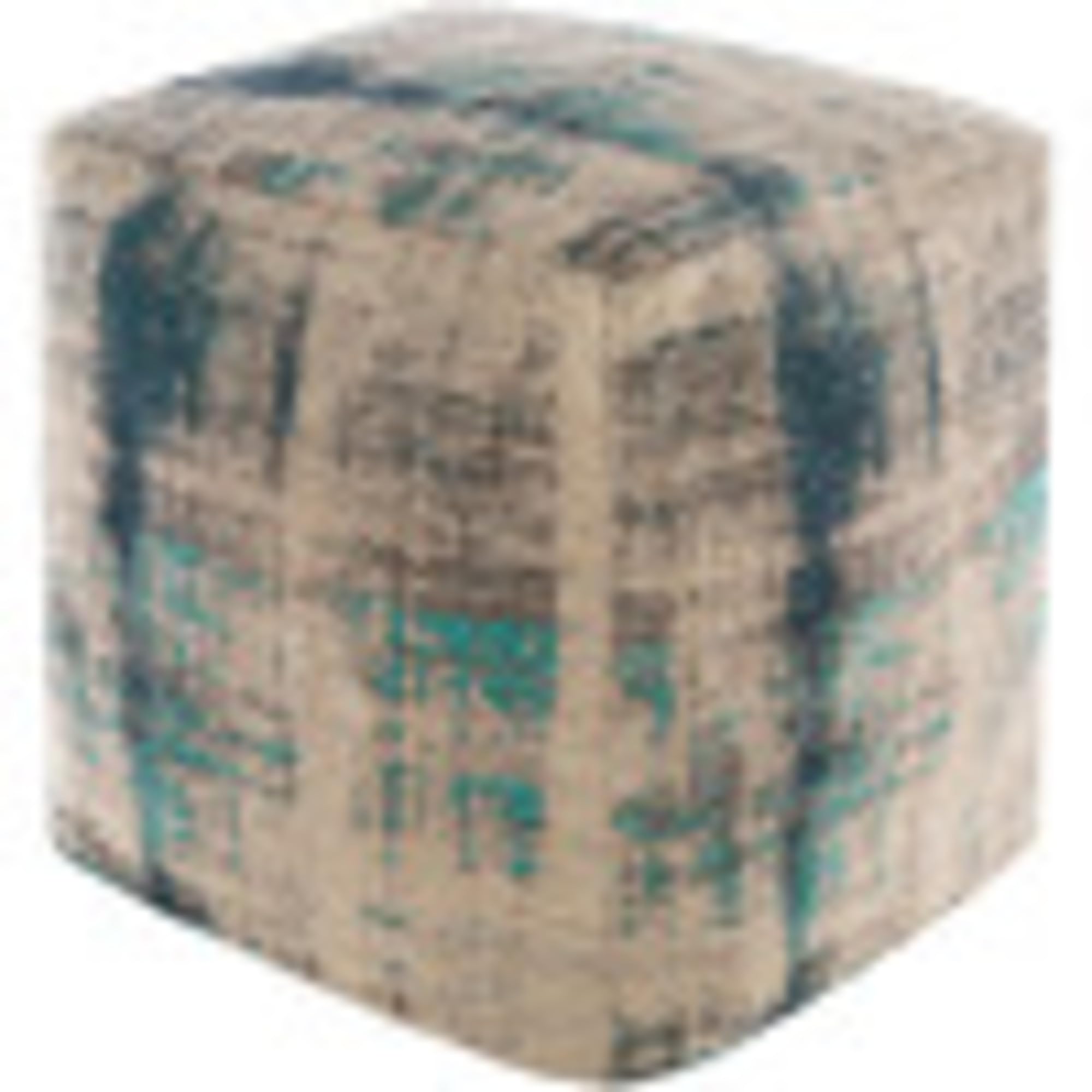 Artistic Weavers Stokke 18" x 18" x 18" Pouf, Aqua-picture-13