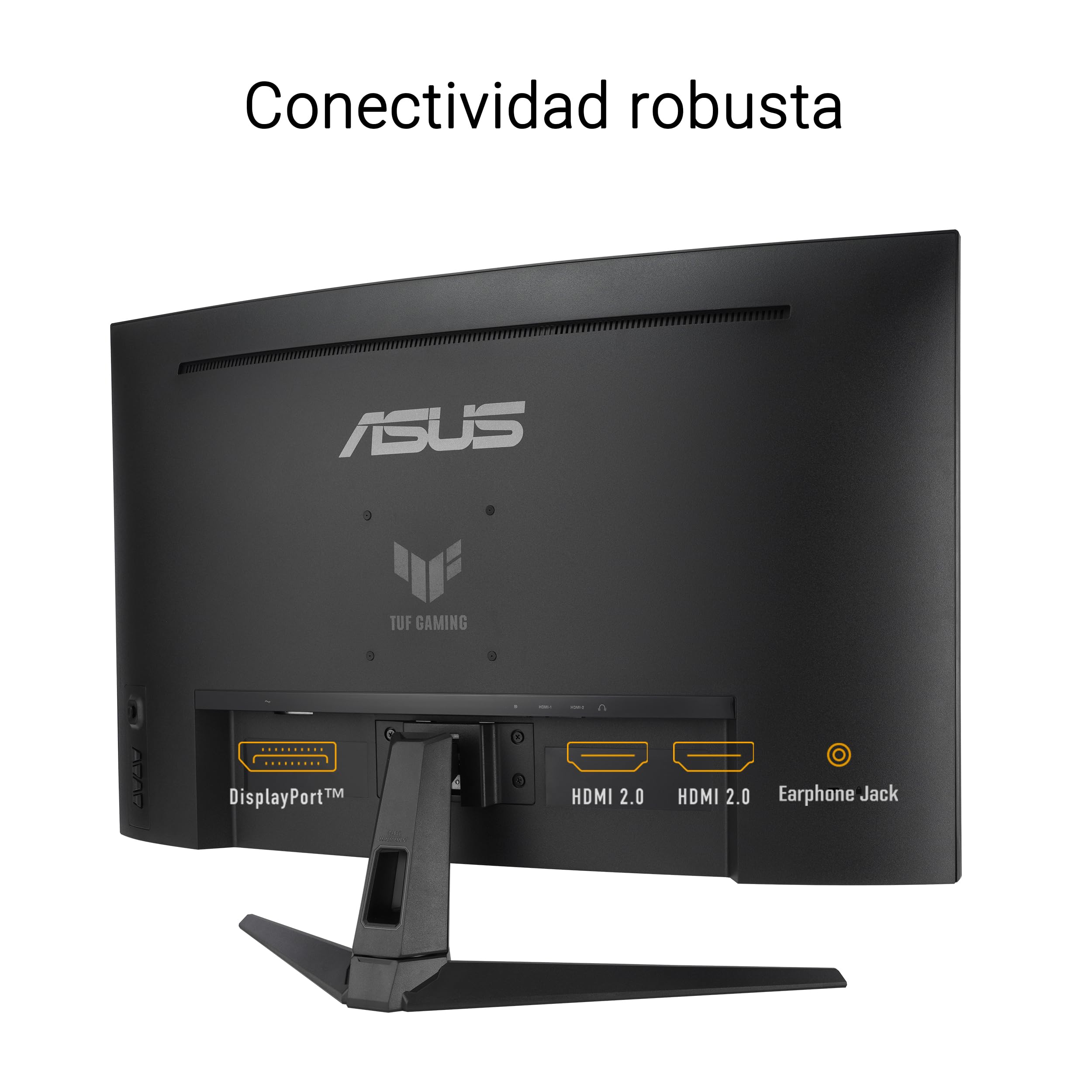 ASUS TUF Gaming VG32WQ3B - Monitor Curvo QHD de 31,5" | 180 Hz, ELMB, FreeSync, tiempo de respuesta de 0.5 ms, 90% DCI-P3, HDR, DisplayWidget Center