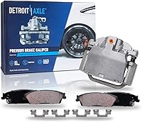 Vista 1 de Detroit Axle - Kit de freno trasero para Chevy GMC Silverado Sierra Suburban 1500 Yukon Tahoe Avalanche Cadillac Escalade Pinza de freno de disco
