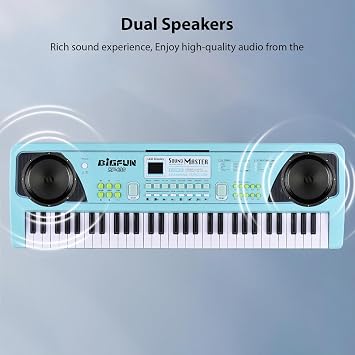 Btuty 61 Key Keyboards Piano Portable Electronic Keyboard 16 Tones