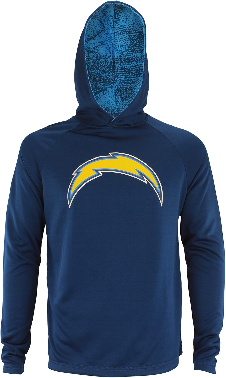 Zubaz NFL Men's Primary Logo French Terry Pullover Hoodie