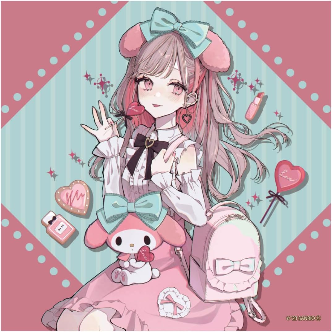 Akakura x Hapidanbui 02 My Melody [Illustration Drawing] Acrylic Block