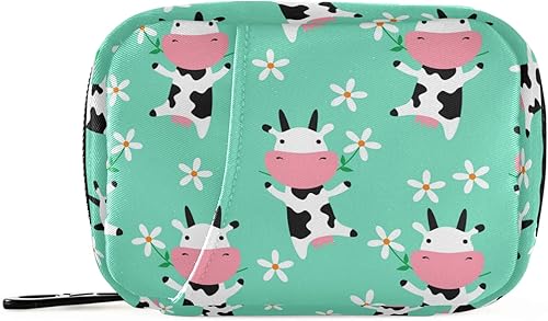 Tarity Lindo organizador semanal de píldoras con bolsa de 7 días pastillero grande organizador de medicamentos de viaje planificador diario portátil