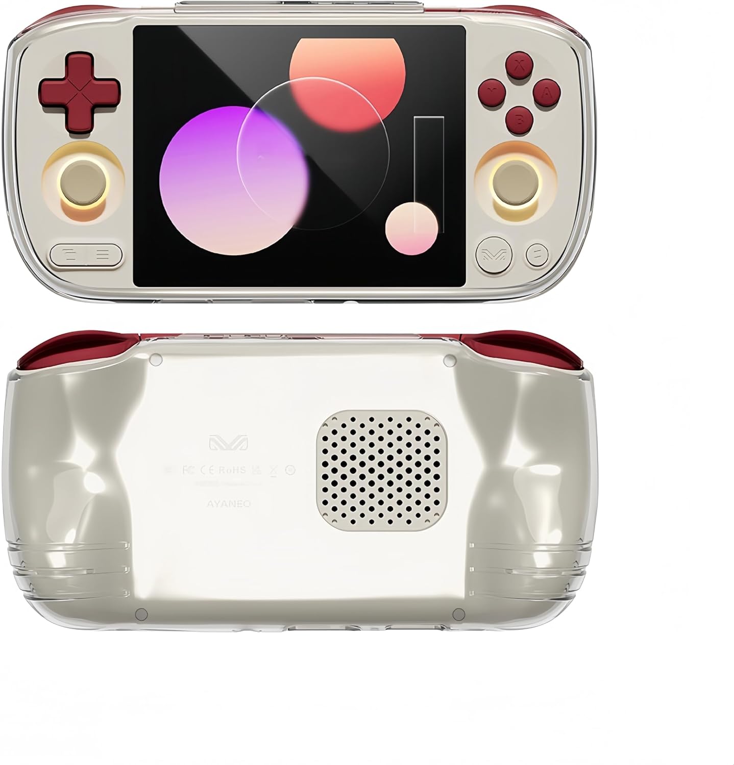 Accessories Kit Compatible with AYANEO Pocket AIR Mini, TPU Soft Shell & Hard Carry Case for Shockproof Dustproof Portable Storage Protection