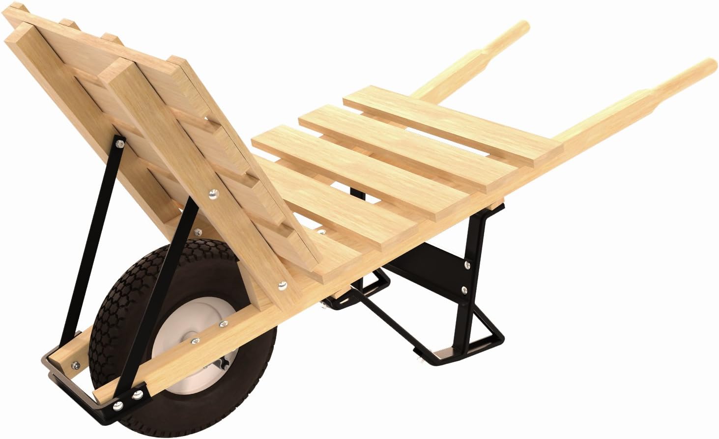 Bon Toolntractor Grade Brick and Tile Wheelbarrow Wheelbarrows