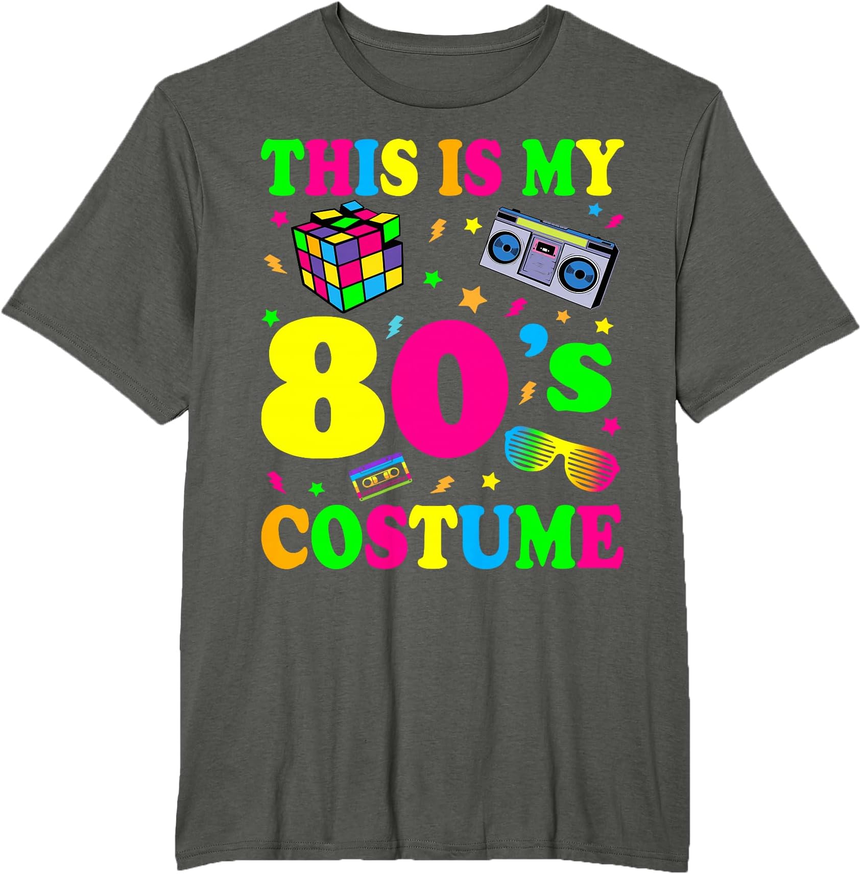 This is My 80s Costume Fancy eighties dress Party Idea T-Shirt
