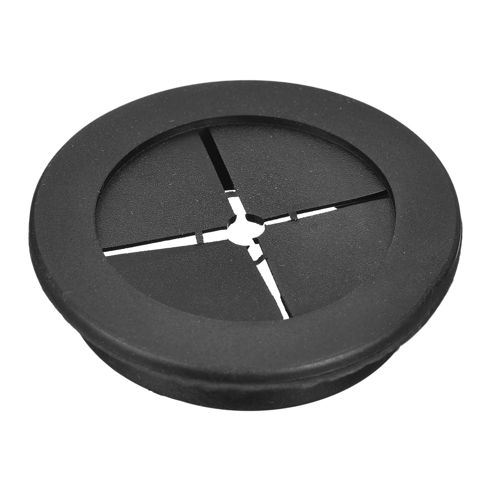10Pcs Passe Câble Bureau, Cache Cable Bureau 60 , Passe Cable Noir Cache câble pour Câble Rond