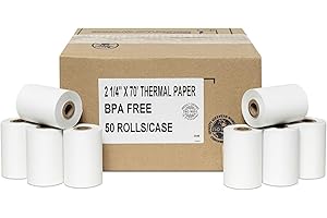 Rollxy's BPA-Free 58mm Thermal Paper Rolls for Enhanced Transactions