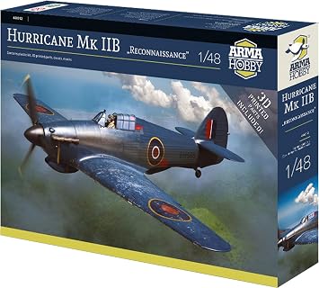 ARMA HOBBY 1/48 Hurricane Mk.2b Recon Model ADL40012
