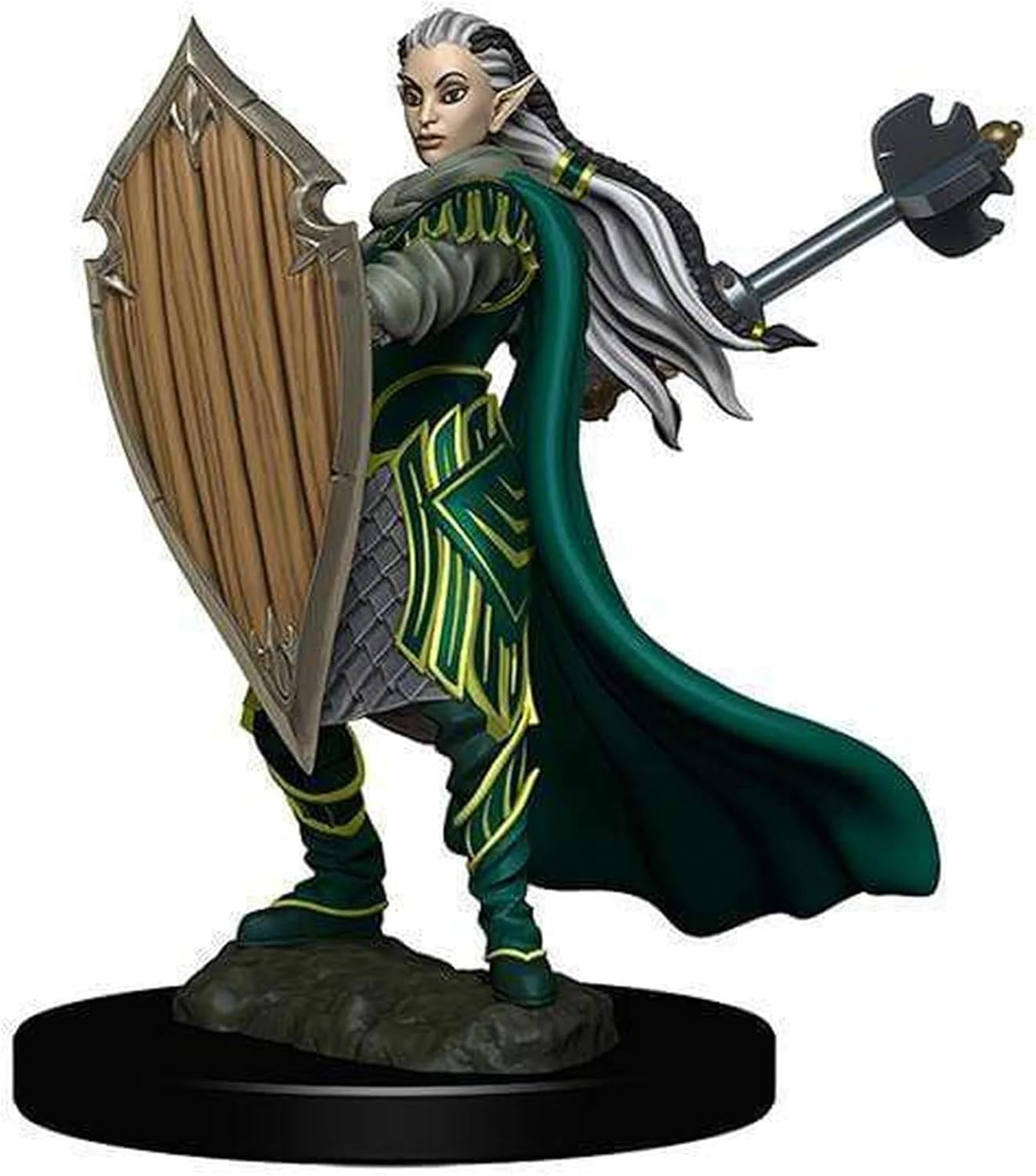 D&D Female Elf Paladin Premium Painted Fantasy Miniature WZK93025 Wizkids