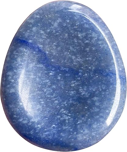 Miniatura 9 de Piedra natural de cuarzo rosa para el pulgar, tallada a mano, piedras de bolsillo de lágrima de cristal curativo para aliviar la ansiedad y el estrés