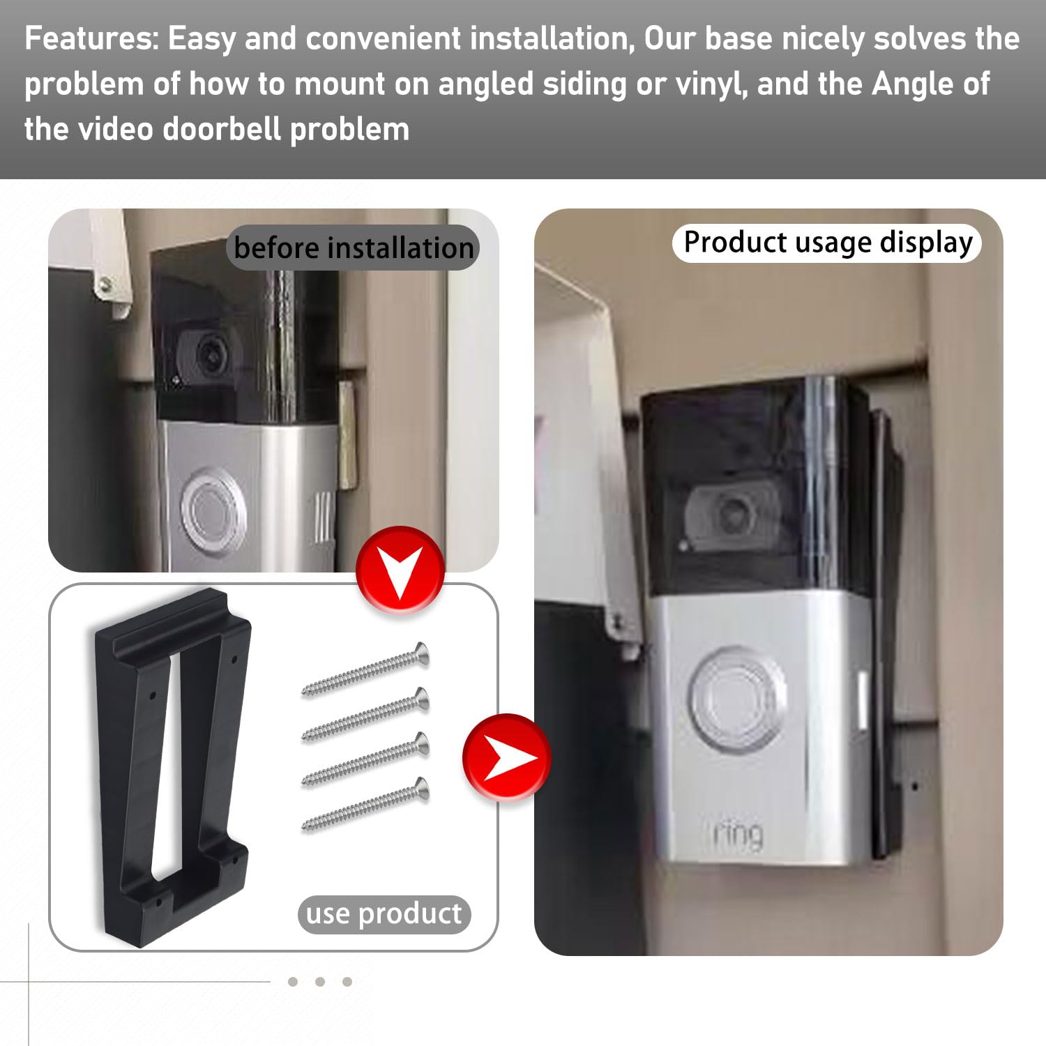 Nest Doorbell Ring Battery Doorbell Adapter Ring Doorbell Mount