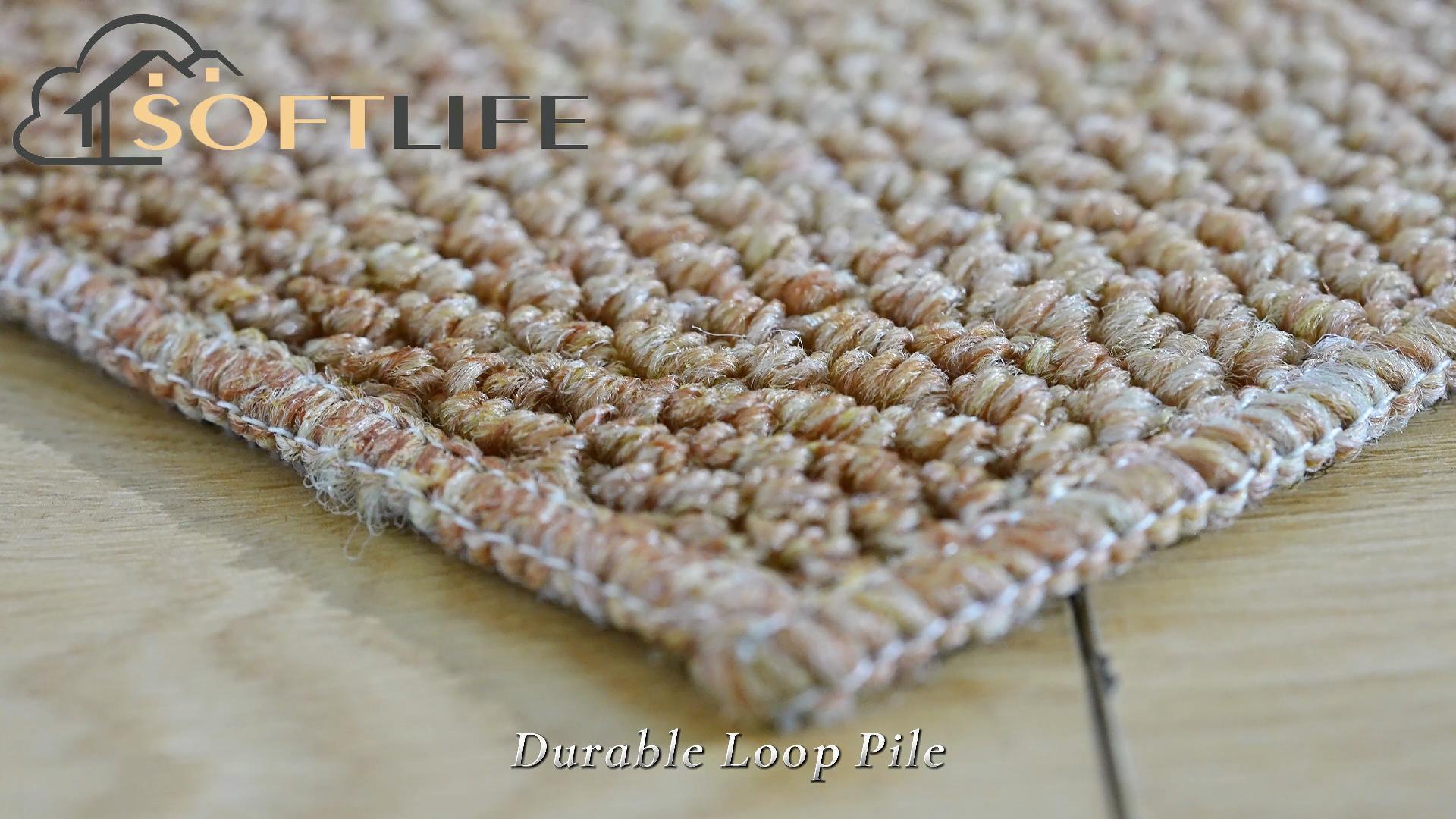 Tapete decorativo Softlife 2x3 ft marrón miniatura 7