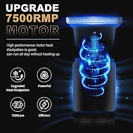 Ufree Foil Shavers Electric Razor for Men, Beard Trimmer Grooming Shaving Kit, Hair Trimmer, Cordless Head Shavers for Bald Men Barber Clippers, Birthday Gifts for Him