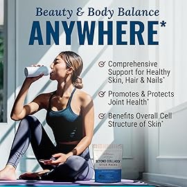 Live Conscious Beyond Collagen Peptides Powder Unflavored Packets-Hydrolyzed Collagen Powder-Hair Skin Nail & Joint Support- Multi Type Collagen Supplements for Women & Men 30 Pack (2pk)