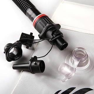 FLOX Inflatable Boat SUP Pump Adaptor,Board Kayak Inflatable Pump Adapter,4 Standards Conventional Air-Valve Attachment Inflatable Universal Set