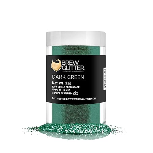 Miniatura 100 de Brillo de cerveza rosa comestible para bebidas, cócteles, cerveza, purpurina y bebidas Certificado Kosher y Halal 100% comestible y de grado