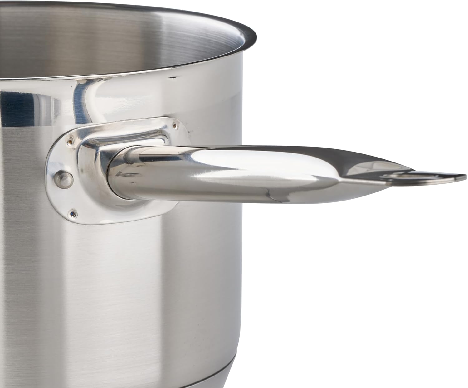 Winco Heavy-Duty Stainless Steel Sauce Pan with Cover, 4.5 Quart