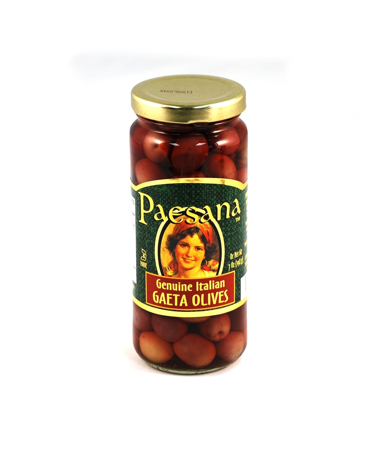 Paesana Genuine Italian Gaeta Olives Enhanced W/Extra