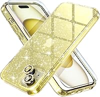 Vista 21 de Choiche, funda para iPhone 14 de mujer, brillante, protección de grado militar, 2 cubiertas de lentes de cámara Diamond, 2 protectores de vidrio