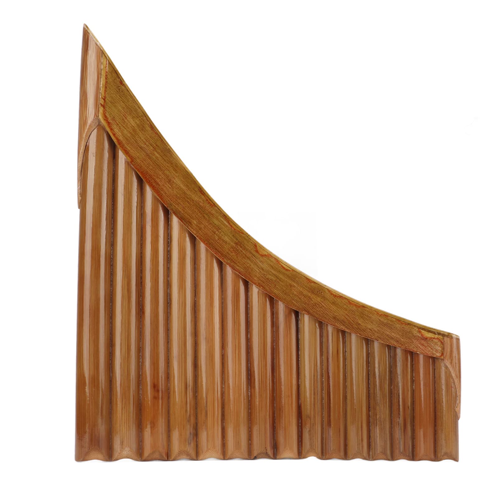 Flauta de Pan de bambú Instrumento de Viento de Madera, 15 Tubos Flauta de Pan para Concierto Flauta de Pan Flauta de Pan 15 Tubos Flauta de Pan Pipas de Pan (mano derecha)