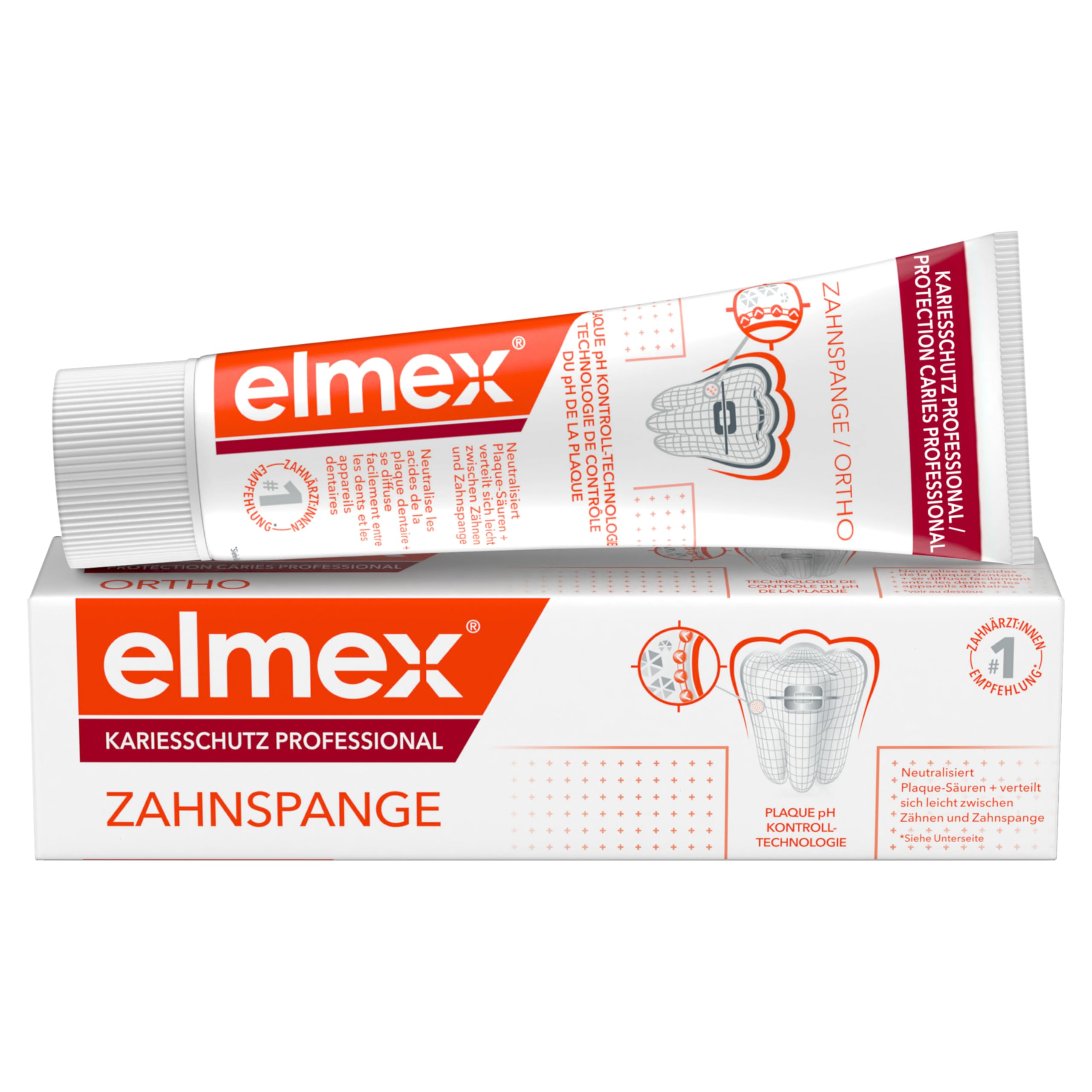 elmex KARIESSCHUTZ PROFESSIONAL ZAHNSPANGE Zahnpasta 75 ml