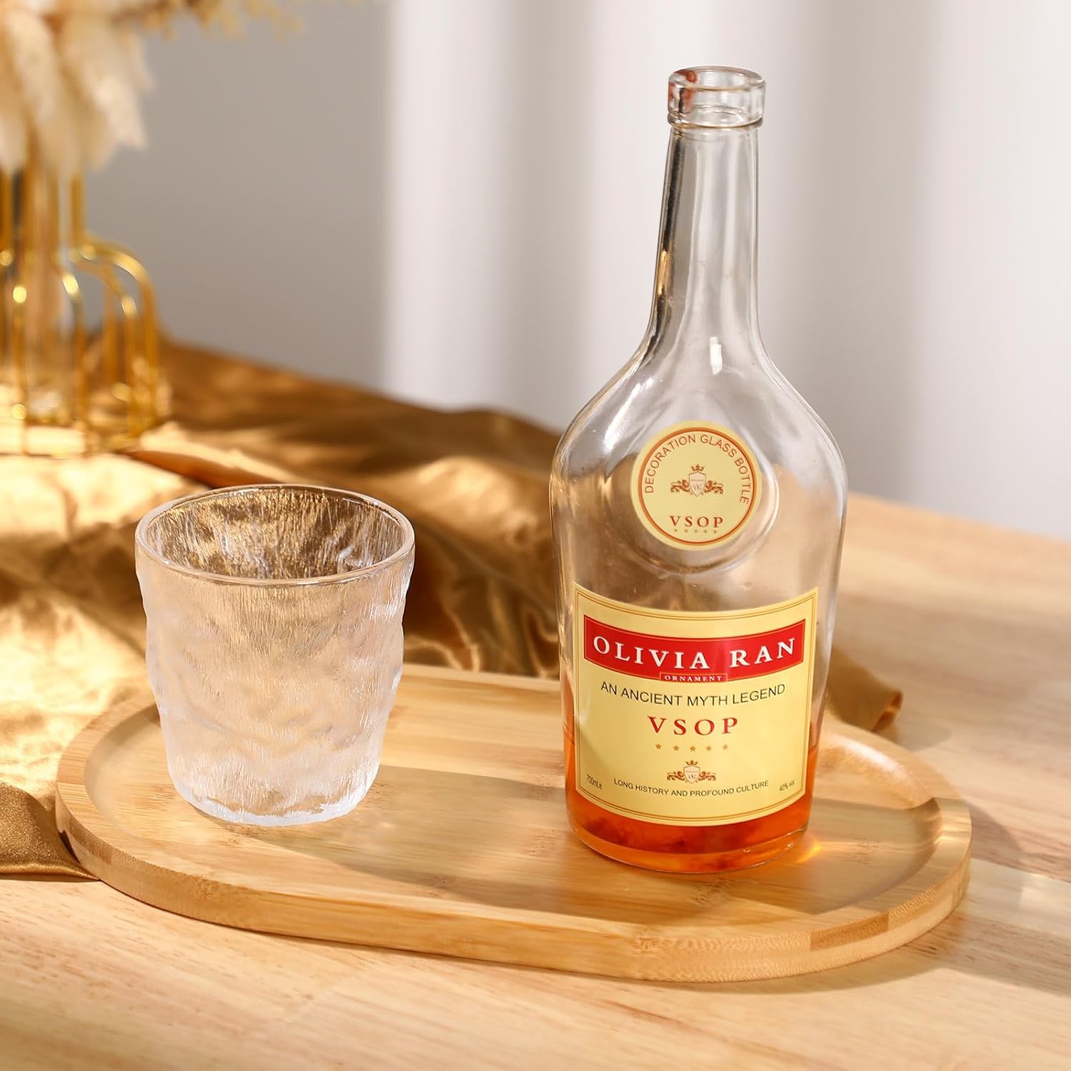 Tanlade 4 Pieces 12 x 7.5 Inch Wooden Serving Tray, Oval Rustic Wood Trays for Crafts Large Decorative Wooden Serving Platter for Tea Coffee Table Food Kitchen Dessert Veggie (Bamboo) - Image 5