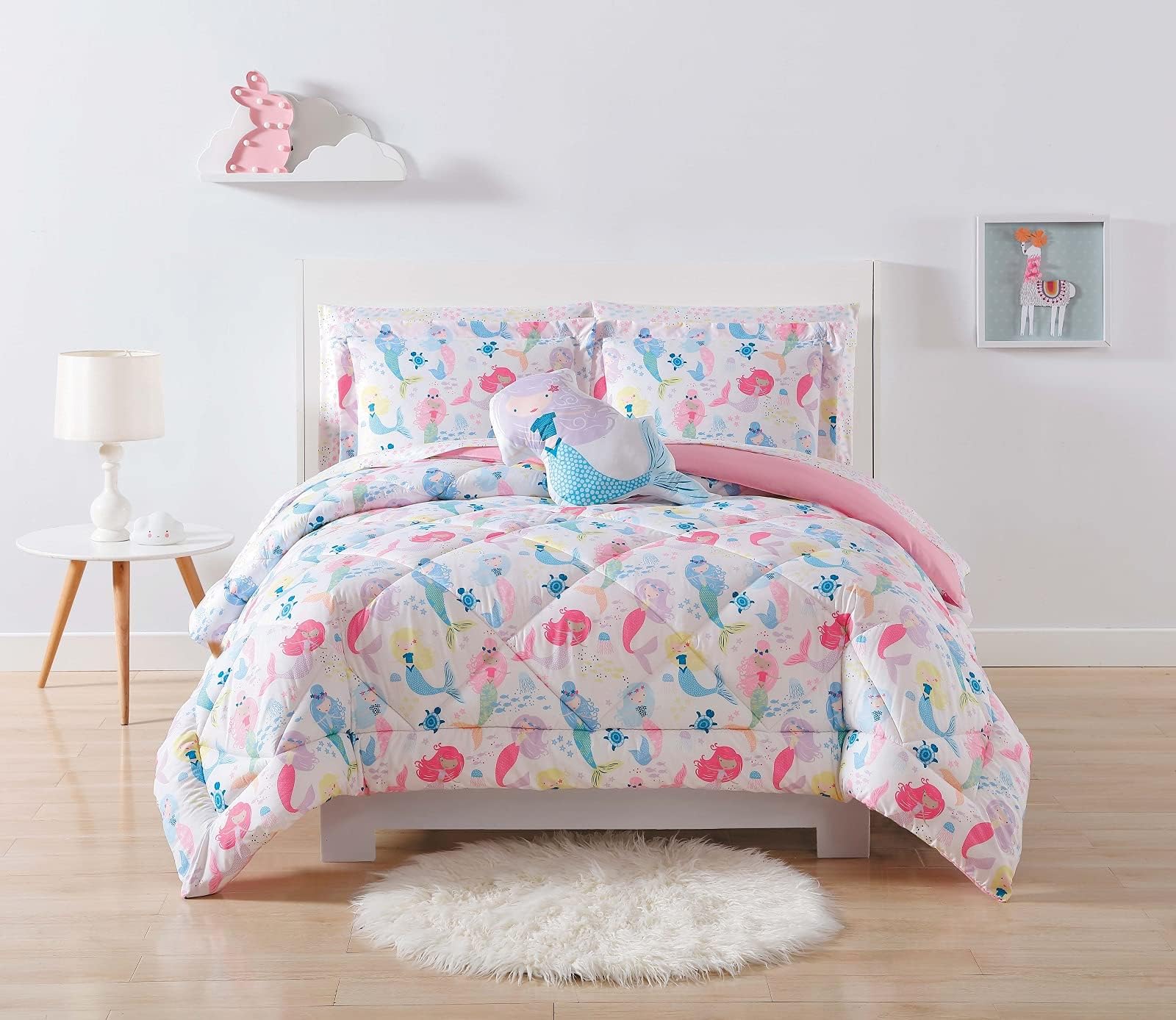 My World Mermaids 2-Piece Comforter Set, Multi, Twin XL