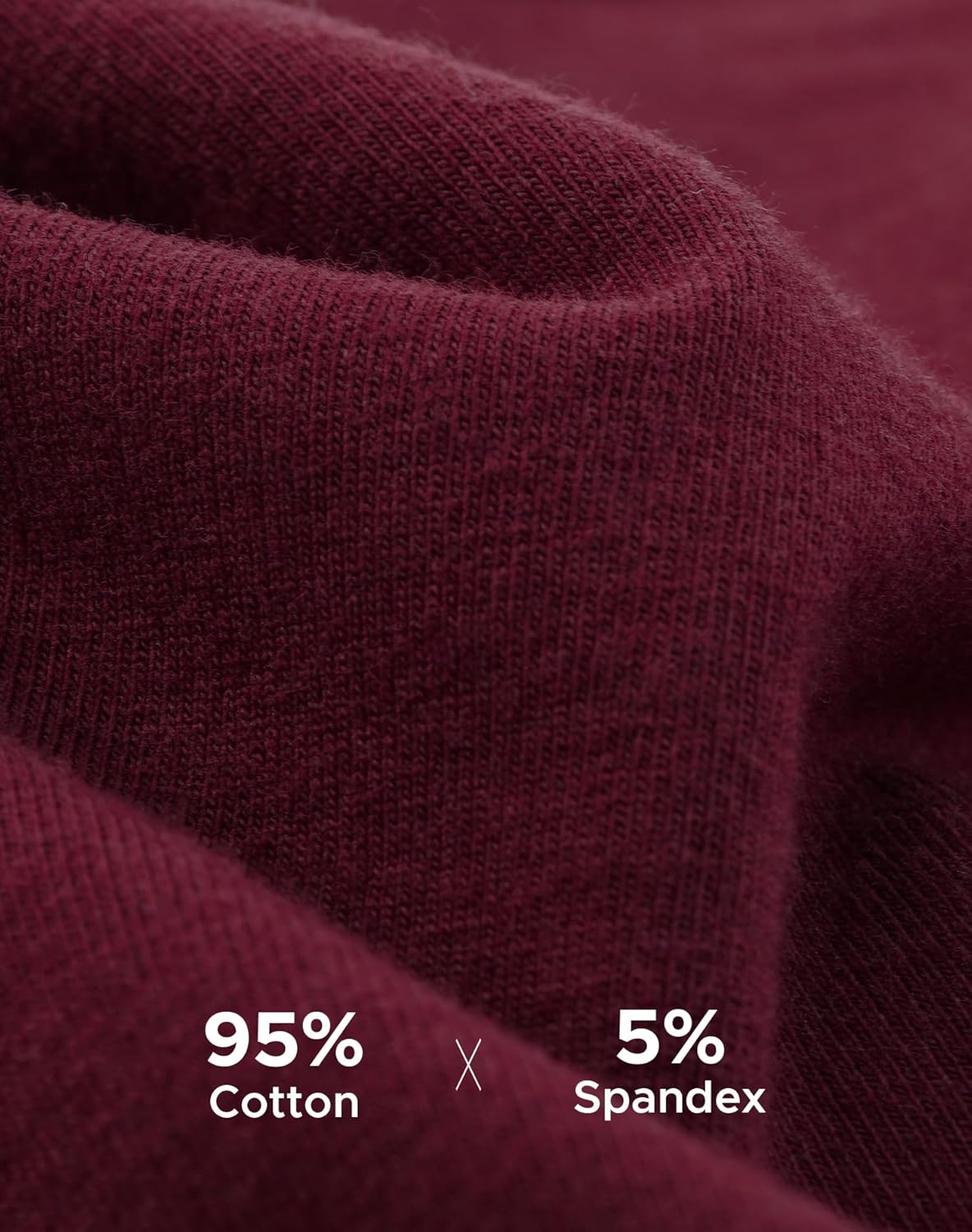 INNERSY Period Underwear for Women Heavy Flow High Waist Cotton Leak Proof Menstrual Panties 3-Pack - Image 6