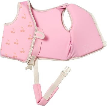SUNNYLiFE Swim Vest for Toddlers 2-3 | Cotton Candy Cherry