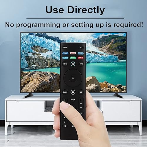 Miniatura 4 de 2 paquetes de control remoto XRT140 reemplazados para Vizio Smart LED TV M50Q7-H1 M55Q7-H1 M65Q7-H1 M55Q8-H1 M65Q8-H1 V555-H1 con Watchfree Vudu