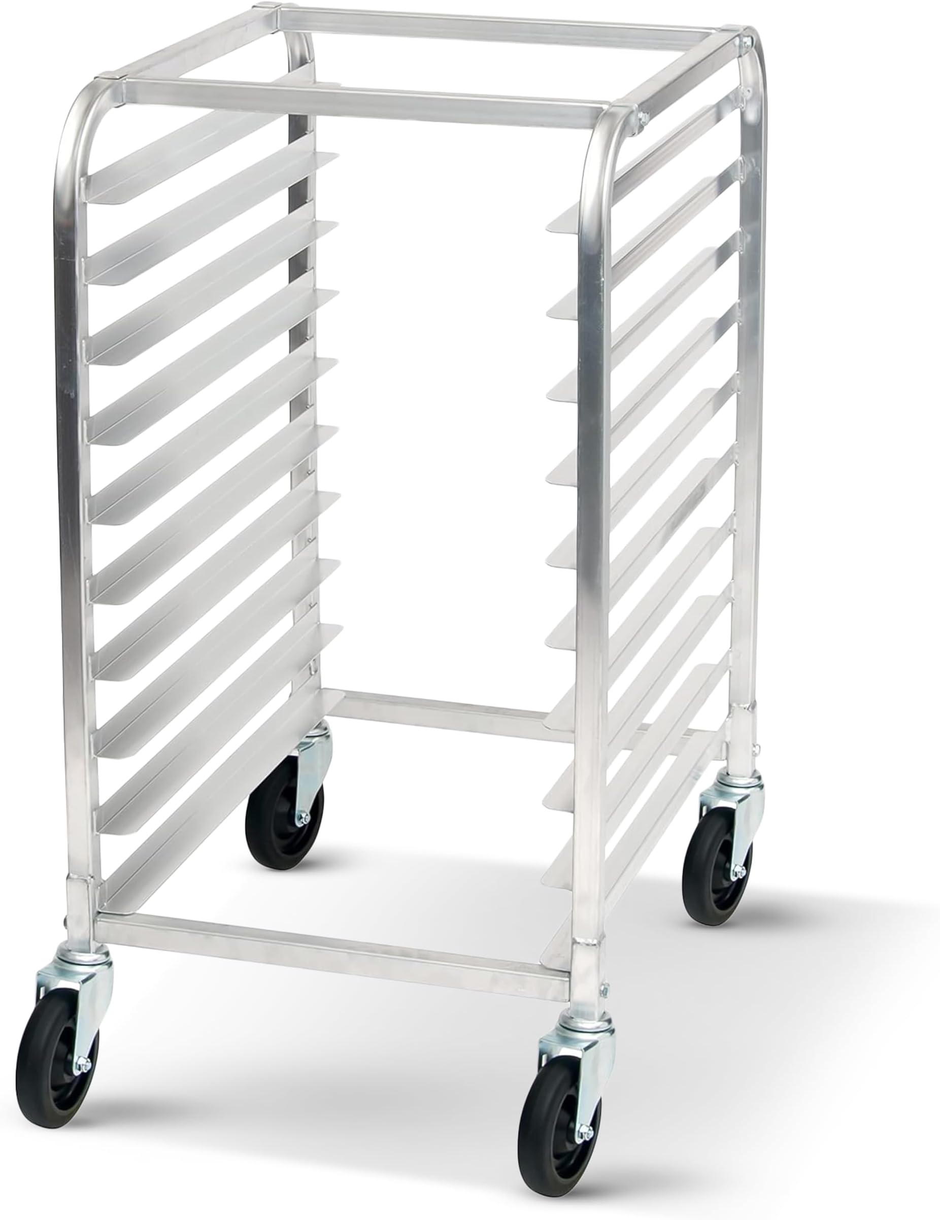 Winco 10 Tier Aluminum Rack,Space:3"