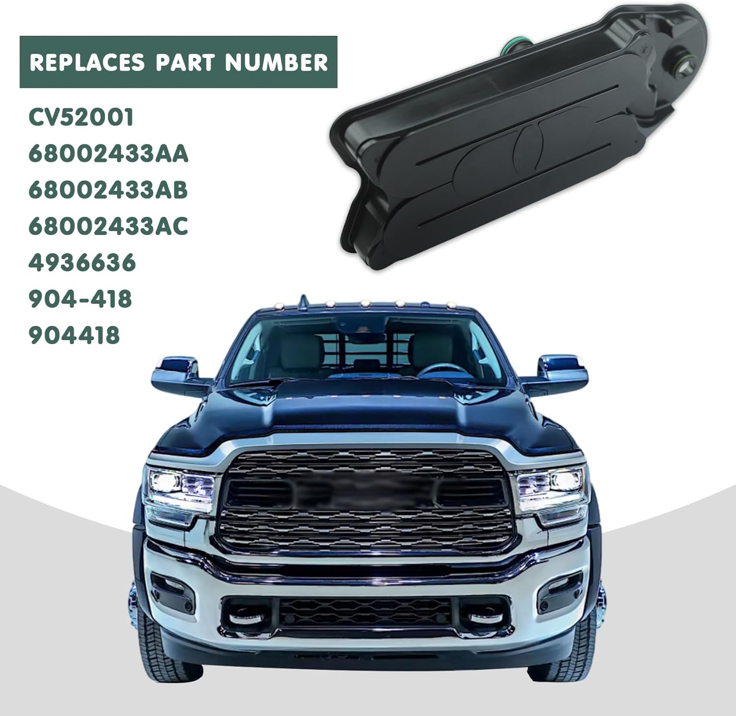 Crankcase Ventilation Filter Breather Element Filter CV52001 Compatible with Freightliner Cargo MT45/55 S2C XB XC M2 MB/MC Line Ram 2500/3500/4500/5500 F650/F750 7300/4300 LP 2007-2020