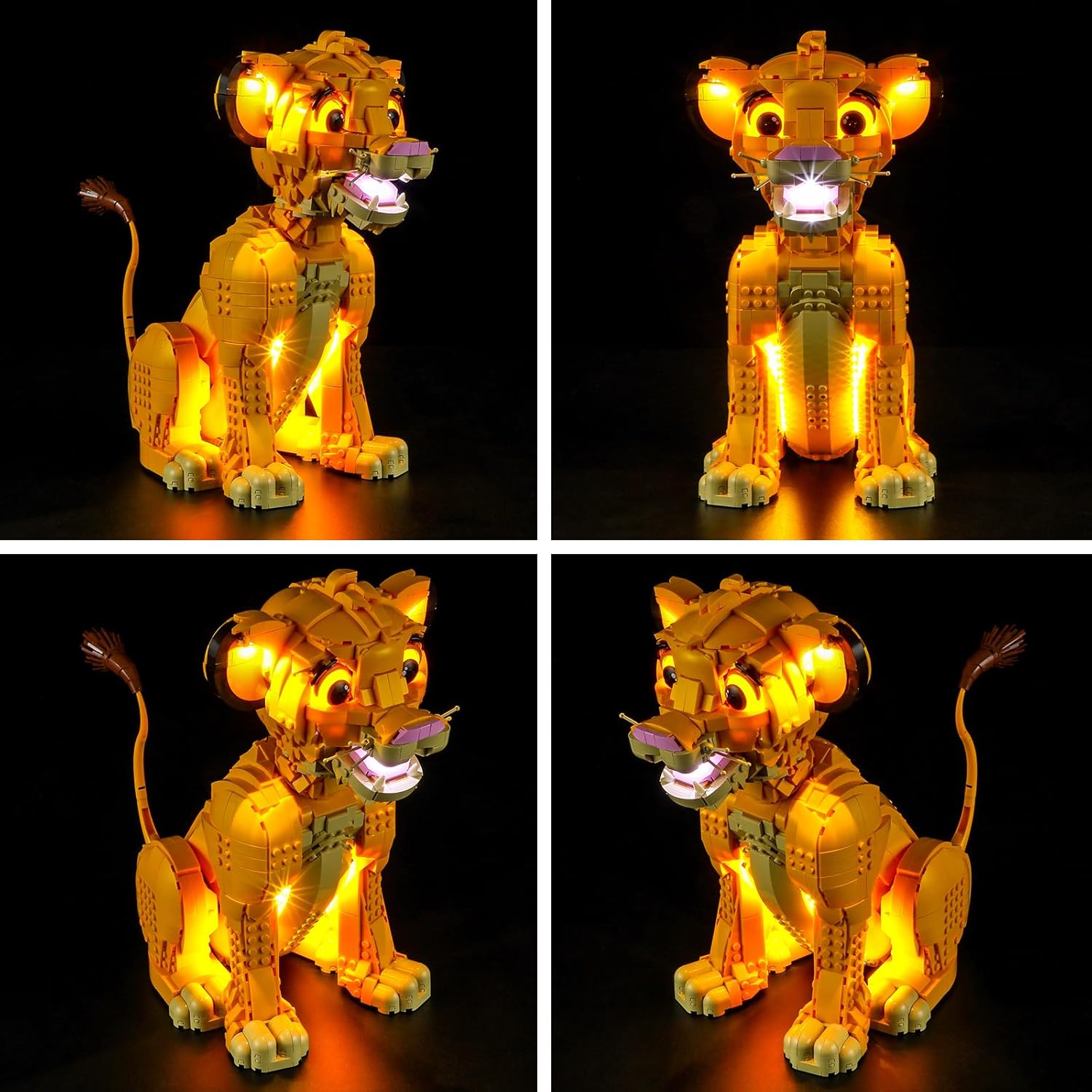 BRIKSMAX Light Kit for Lego-43247 Simba The Lion King - Compatible with Lego Disney Building Set- Not Include Lego Set