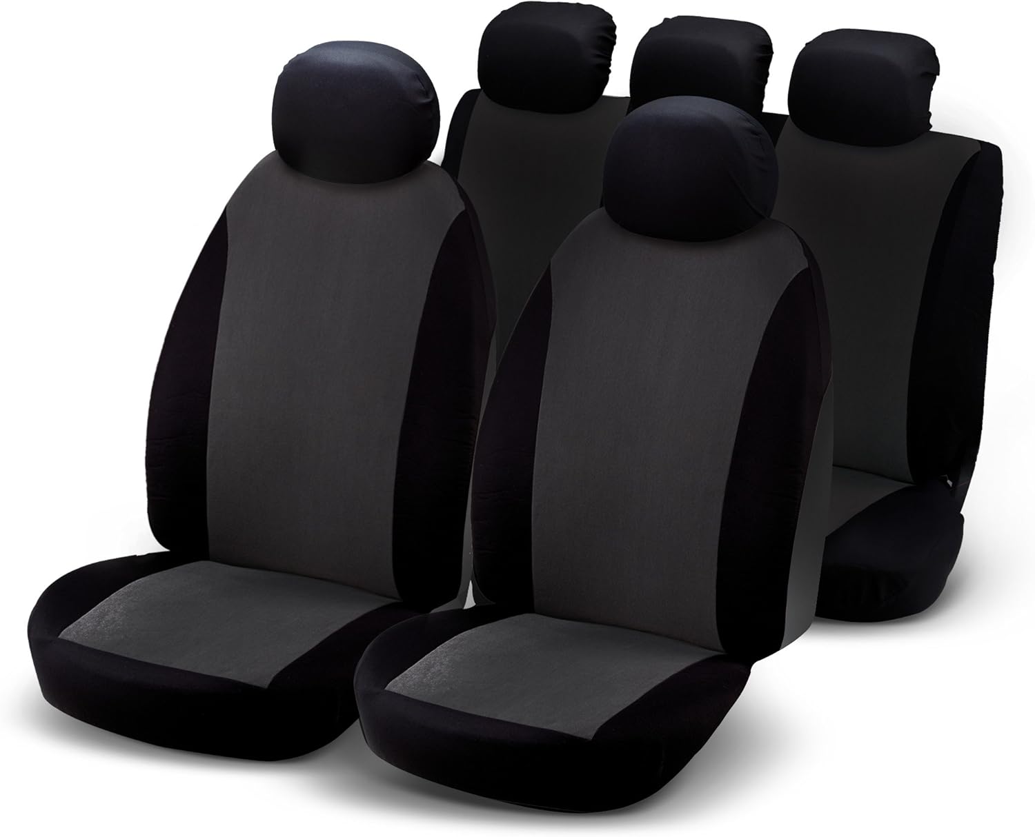 Bottari SpA 10408 Universal Car Covers - Black (9 Pieces)