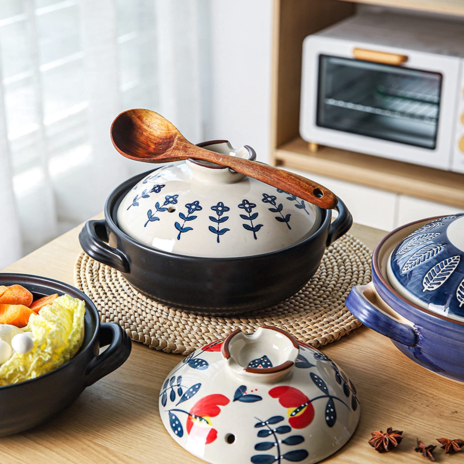 PENTOLA PER CASSERUOLA con coperchio vintage Thomas Flammfest rosso