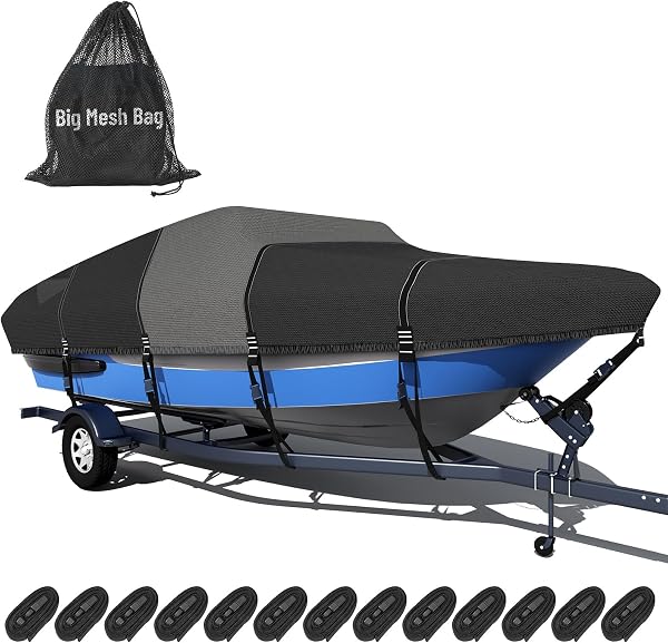 1600D V-Hull Cover