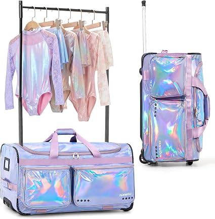 Amazon.co.jp: Fanwoli ダンスバッグ ガーメントラック付き | プリズム