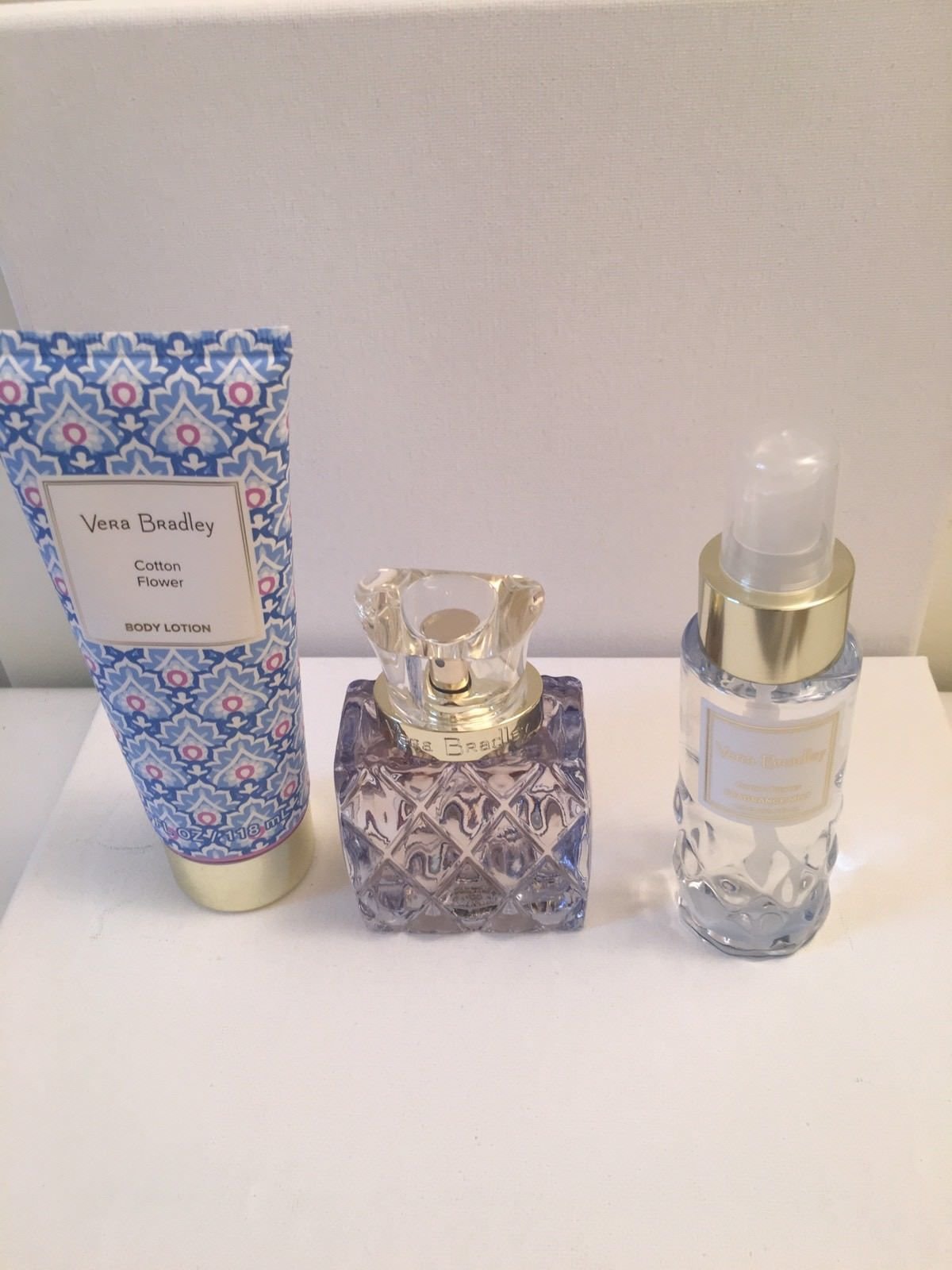Cotton Flower Vera Bradley Perfume Set Vera Bradley COTTON FLOWER