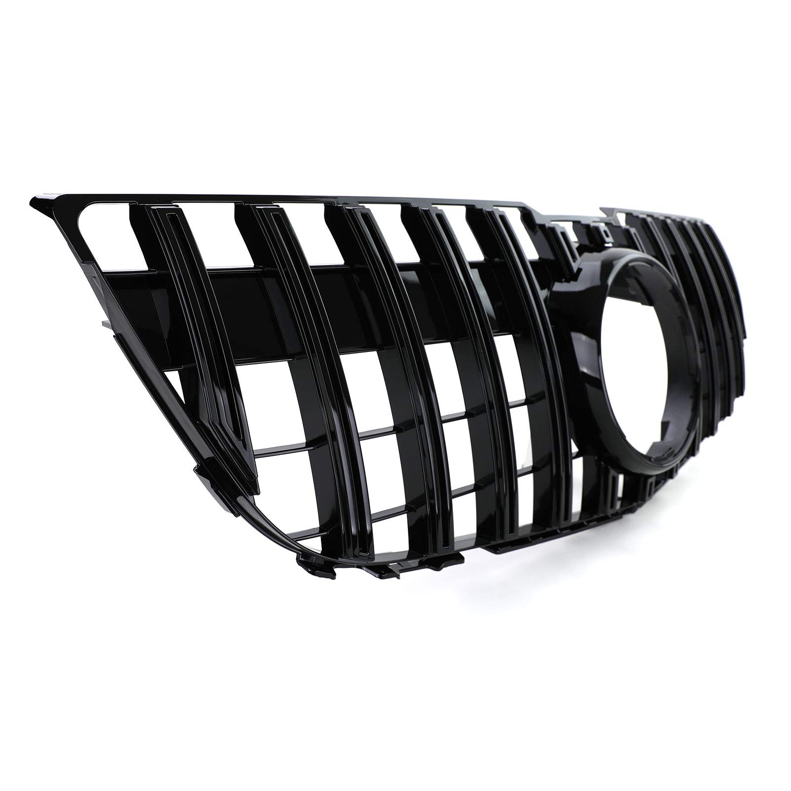 Sport Kühlergrill Schwarz Silber Passend Für Mercedes GLK X204 Vorfacelift 08-12 | 34221